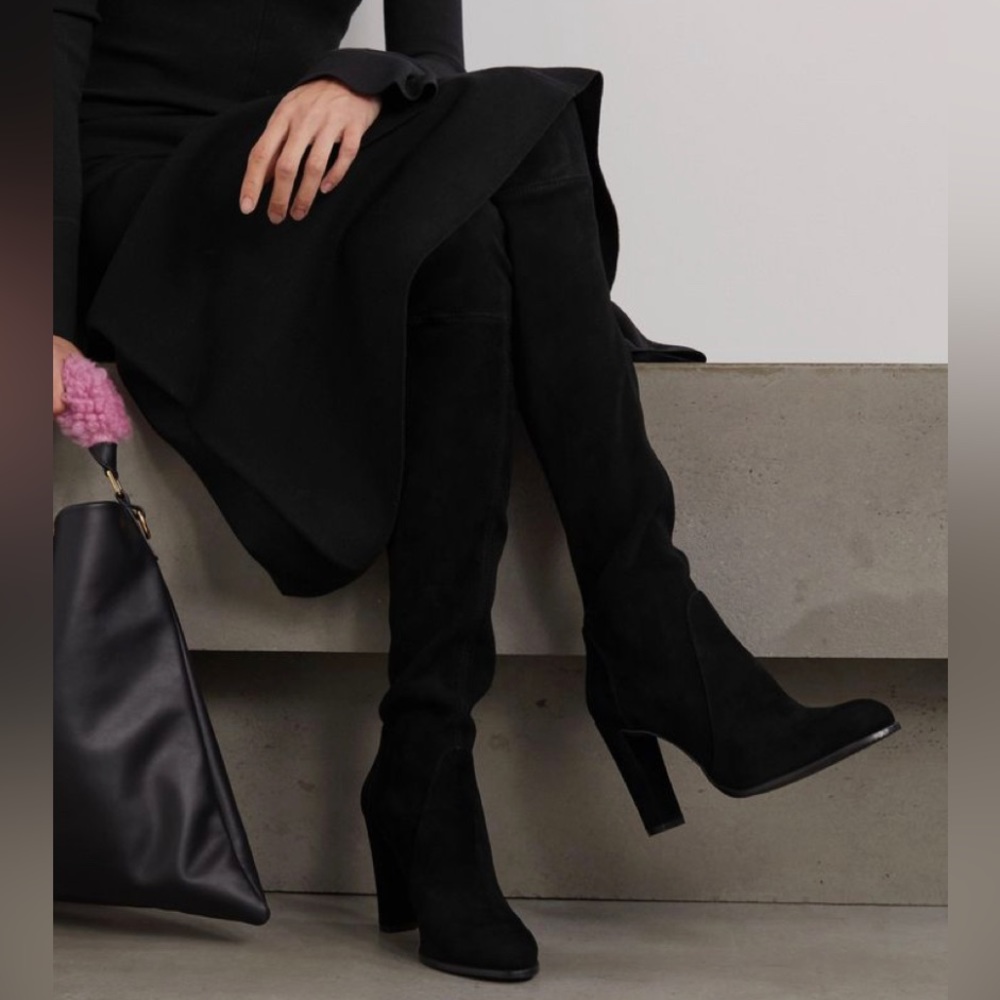 Heeled over knee boots